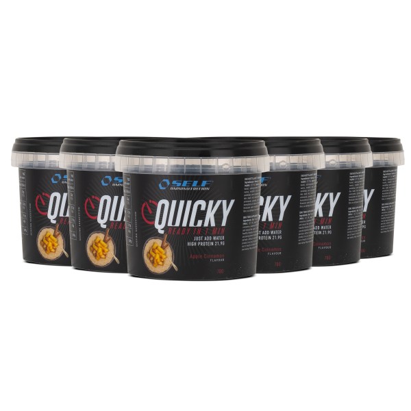 Self Omninutrition Quicky, Apple & Cinnamon, 6 kpl pakkaus