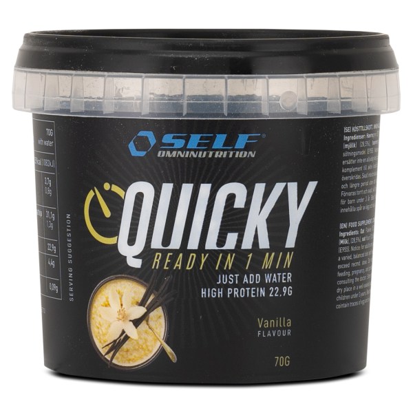 Self Omninutrition Quicky, Vanilja, 70 g