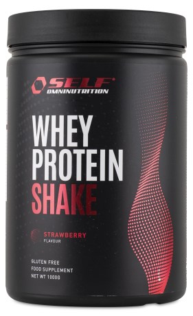 Pienoiskuva Self Omninutrition Whey Protein Shake, Mansikka, 1 kg