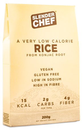 Pienoiskuva Slender Chef Shirataki Rice, 200 g