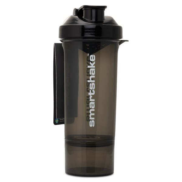 SmartShake Slim Gunsmoke Black, 500 ml