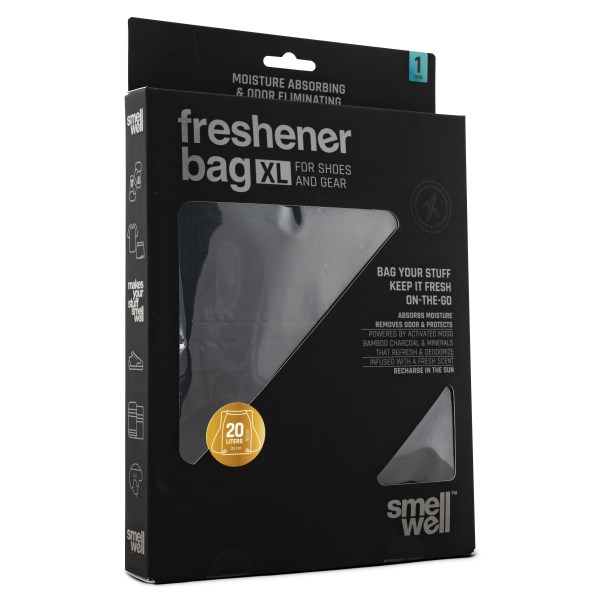 SmellWell Freshener Bag XL, 20 Litraa, Musta