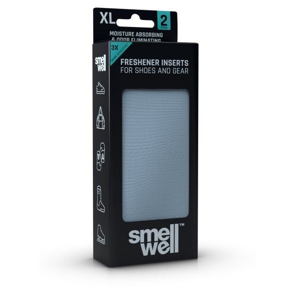 SmellWell XL Tuoksupussit, 2 pakettia, Silver Grey