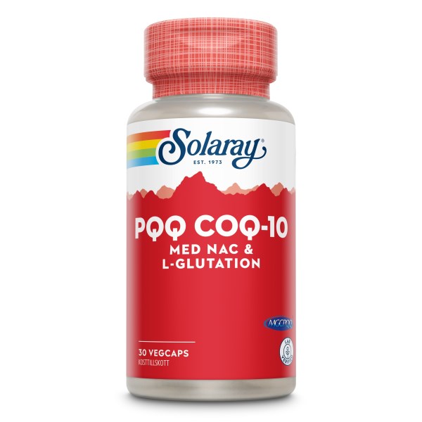 Solaray PQQ CoQ-10, 30 kapselia