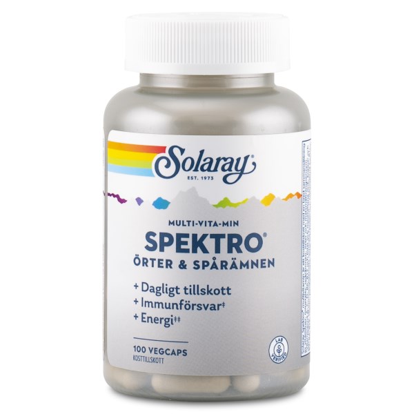 Solaray Spektro Monivitamiini, 100 kaps.