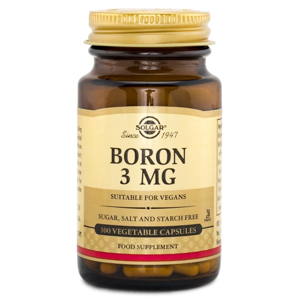 Solgar Boori 3 mg / Kapseli, 100 kaps.