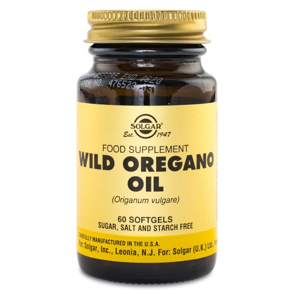 Solgar Wild Oregano Oil, 60 kapselia