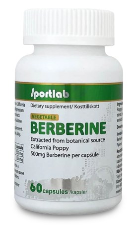 Pienoiskuva Sportlab Berberine, 60 kapselia