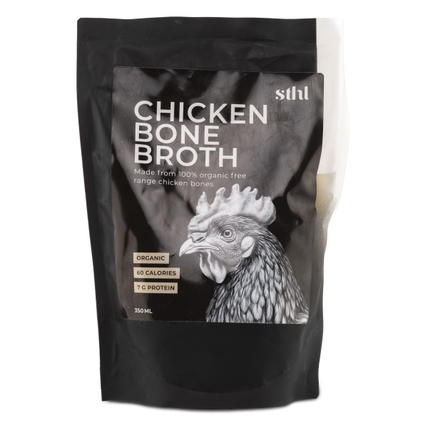STHL Chicken Bone Broth Pussi, 350 ml