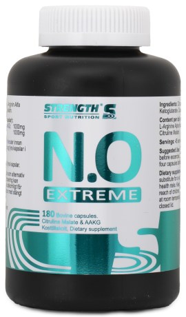 Pienoiskuva Strength NO Extreme, 180 kapselia