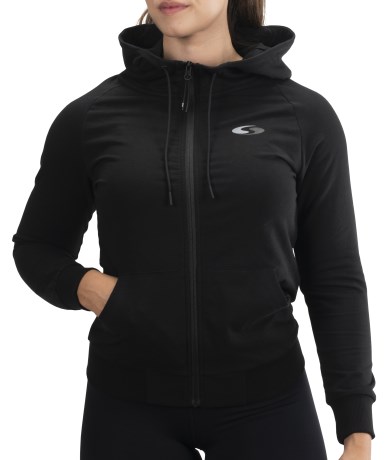 Pienoiskuva Core Nutrition x ICIW  Zip Hoodie Woman, S, Musta