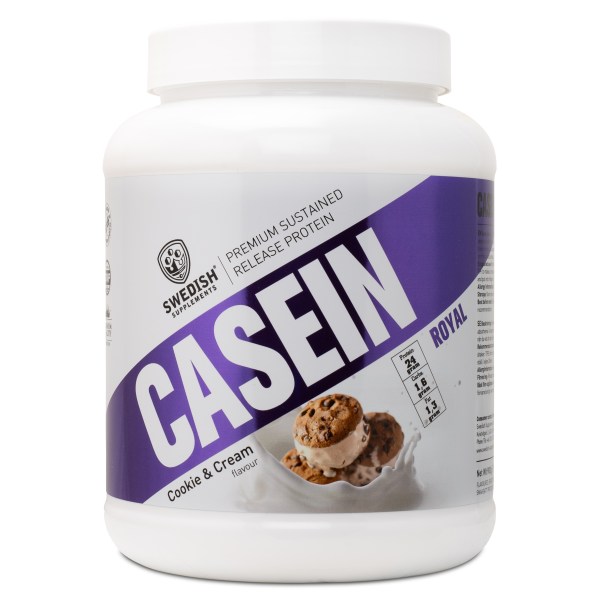 Swedish Supplements Casein, 900 g, Cookies & Cream