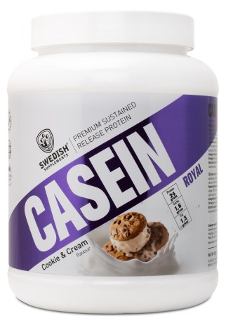 Pienoiskuva Swedish Supplements Casein, 900 g, Cookies & Cream