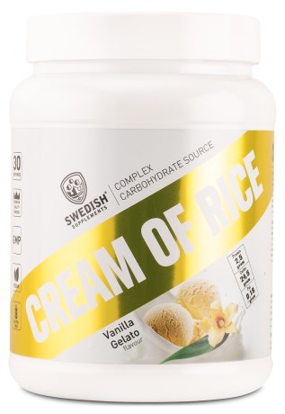 Pienoiskuva Swedish Supplements Cream Of Rice, 1 kg, Vanilla Gelato