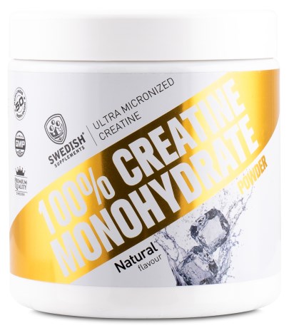 Pienoiskuva Swedish Supplements Creatine Monohydrate, Maustamaton, 250 g