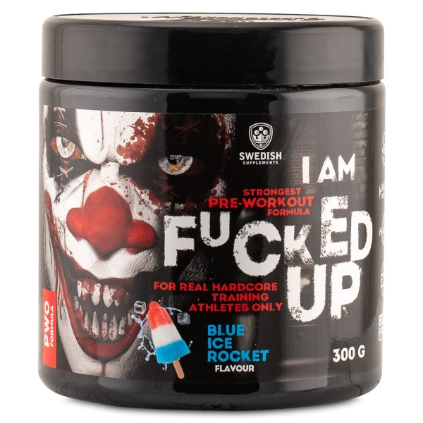 Swedish Supplements Fucked Up Joker PWO, 300 g, Blue Ice Rocket