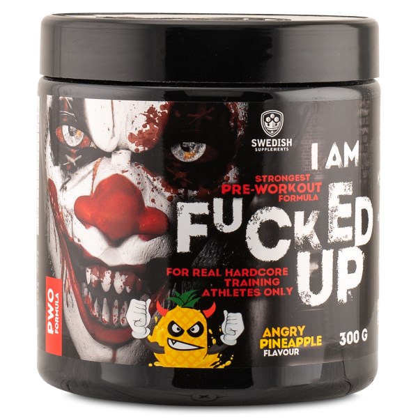 Swedish Supplements Fucked Up Joker PWO, 300 g, Angry Pineapple