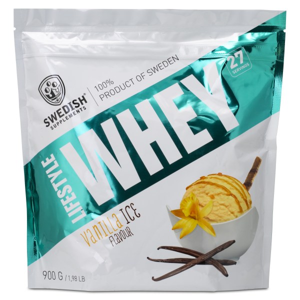 Swedish Supplements Lifestyle Whey, 900 g, Vanilla Ice