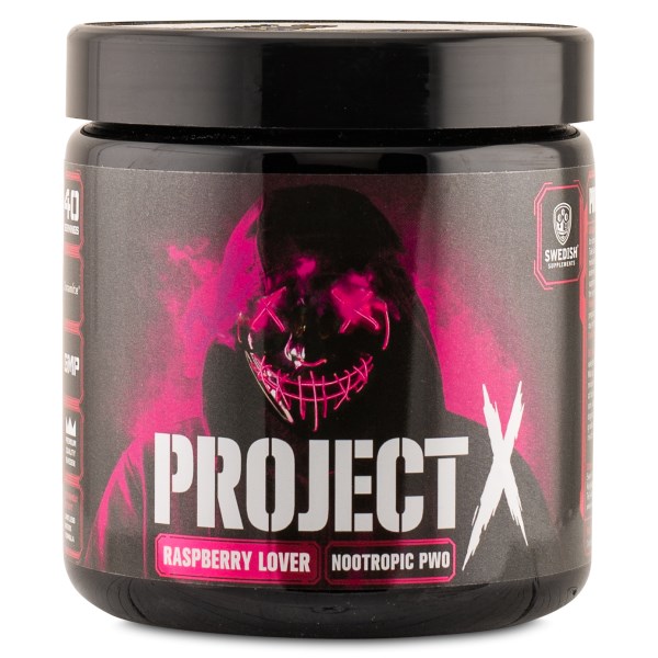 Swedish Supplements Project X, 330g, Rasberry Lover