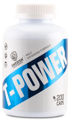 Pienoiskuva Swedish Supplements T-Power, 200 kapselia