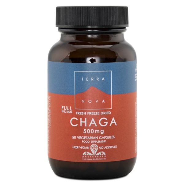 Terranova Chaga 500 mg, 50 kaps.