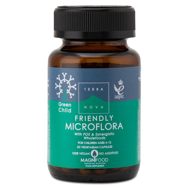 Terranova Friendly Microflora Child, 50 kaps.