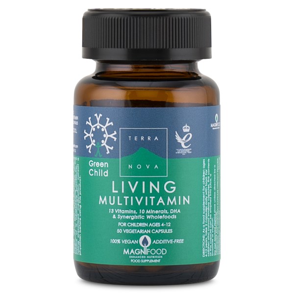 Terranova Living Monivitamiini Lapsille, 50 kaps.