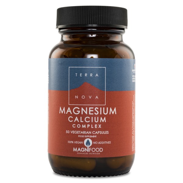 Terranova Magnesium Calcium, 50 kaps.