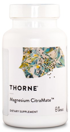 Pienoiskuva Thorne Magnesium Citramat, 90 kapselia