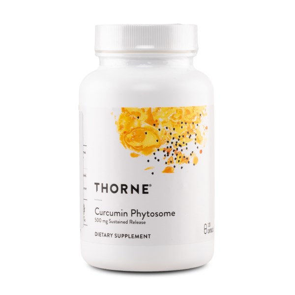 Thorne Research kurkumiiniuute, 120 kapselia