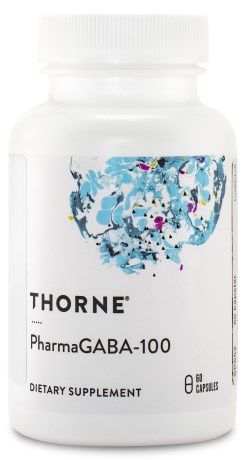 Pienoiskuva Thorne Pharma GABA-100, 60 kapselia