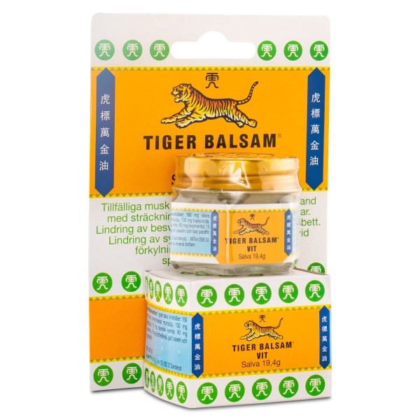 Tiikeribalsam Valkoinen, 19 g