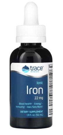 Pienoiskuva Trace Minerals Liquid Ionic Iron , 56 ml