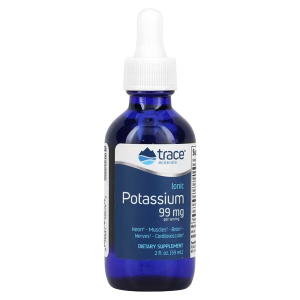 Trace Minerals Liquid Ionic Potassium, 59 ml