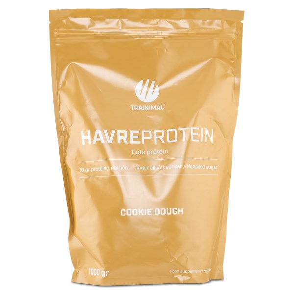 Trainimal Kauraproteiini, Cookie Dough, 1 kg