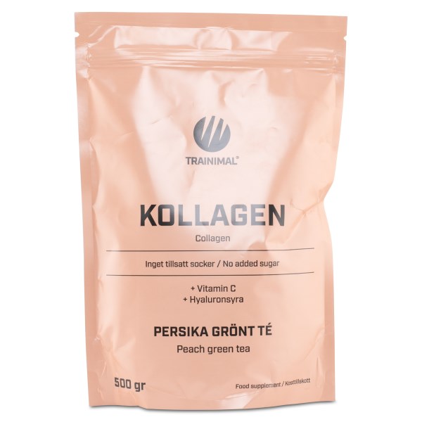 Olga Rönnbergs Kollageeni + Hyaluronihappo, Persikka/Vihreä Tee, 0,5 kg
