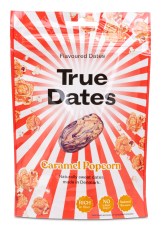 Pienoiskuva True Dates, Caramel Popcorn, 100 g