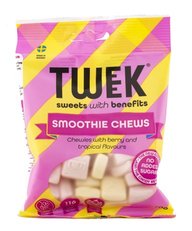 Pienoiskuva Tweek Chewies Vaahtokarkit, 70 g, Smoothie Chews