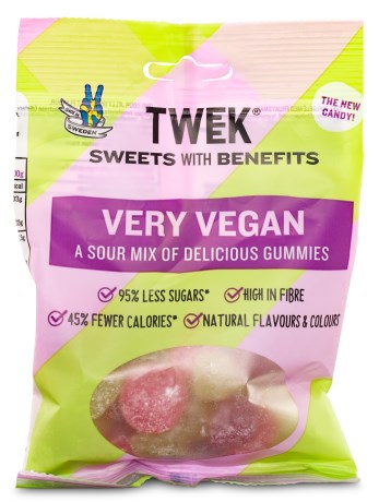 Pienoiskuva Tweek Gummies Vegan, 80 g, Very Vegan