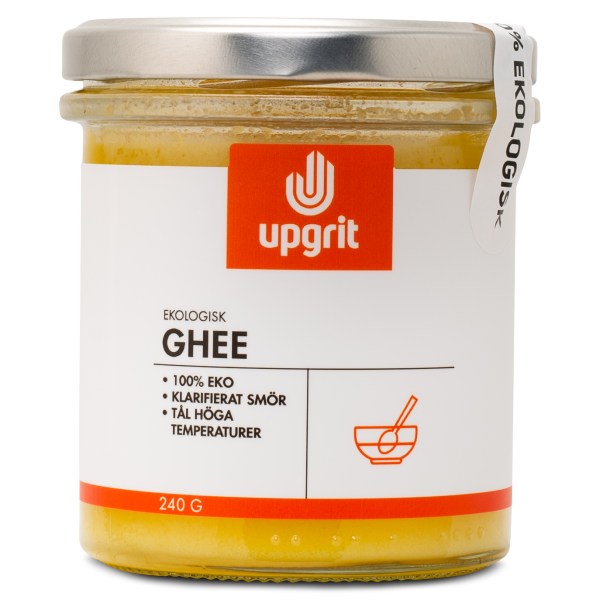 Upgrit Ghee, Luomu, 240 g