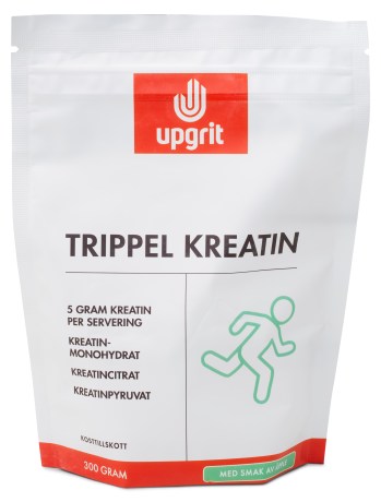 Pienoiskuva Upgrit Triple Kreatiini, Omena, 300 g