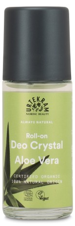 Pienoiskuva Urtekram Aloe Vera Deo Crystal Roll-On, 50 ml