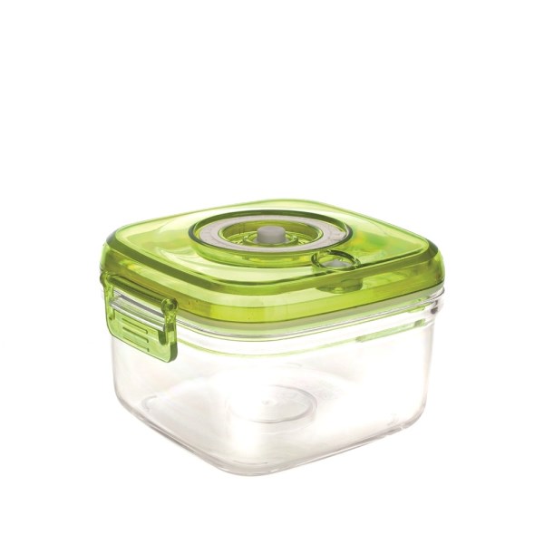 Vacucraft Nelikulmainen Säiliö + Pumppu, 1.4 L