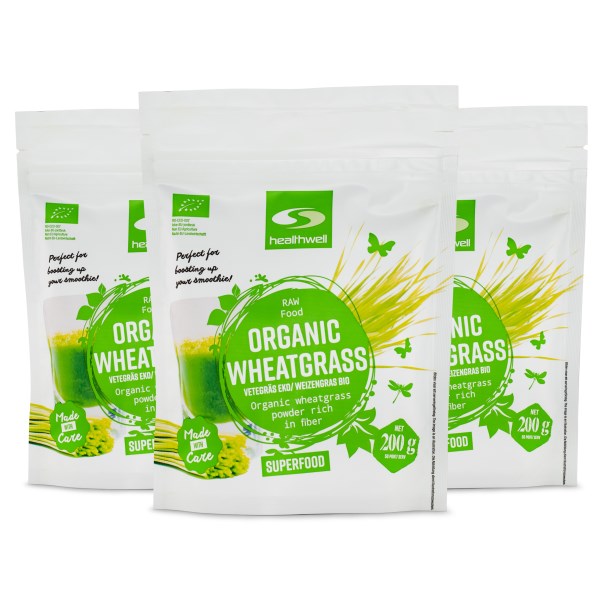 Healthwell Vehnänoras Luomu, 600 g