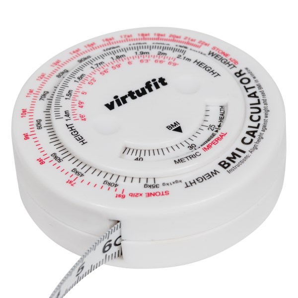 Virtufit Measuring Tape with BMI Calculator