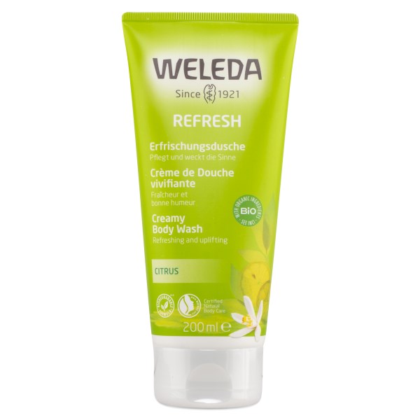 Weleda Citrus Creamy Body Wash, 200 ml
