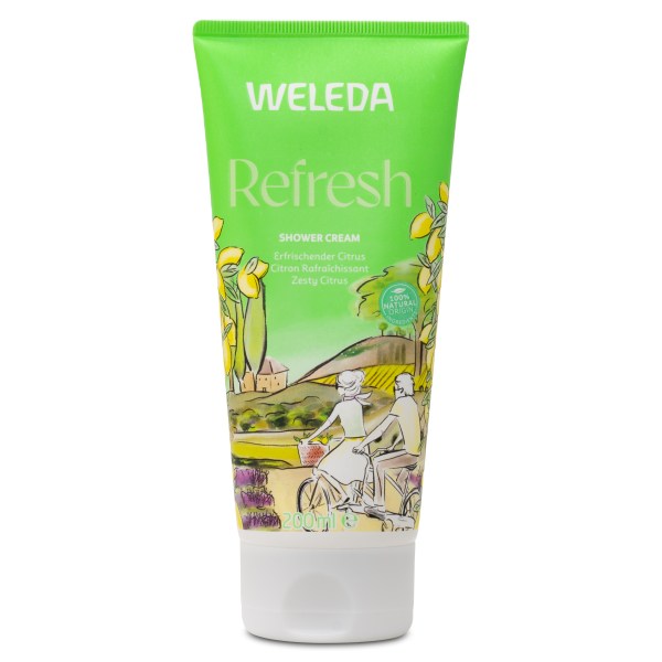 Weleda Refresh Shower Cream Citrus, 200 ml