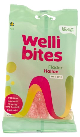 Pienoiskuva Wellibites Selja & Vadelma Makeinen  - Vegaaninen, 70 g