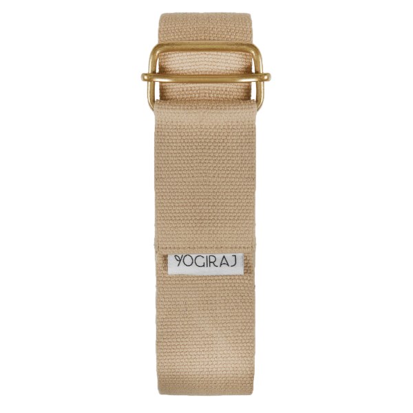 Yogiraj Yoga Belt, Pitkä, Beach Beige